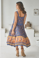 Swan Lake Midnight Blue - Rosella Gypsy Dress