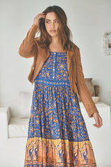 Swan Lake Midnight Blue - Rosella Gypsy Dress
