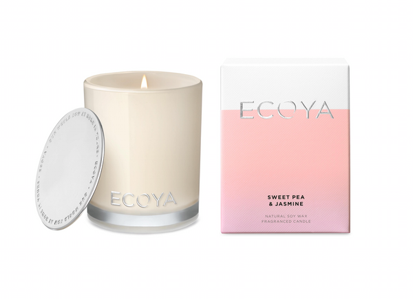 ECOYA Sweet Pea & Jasmine Mini Madison Candle