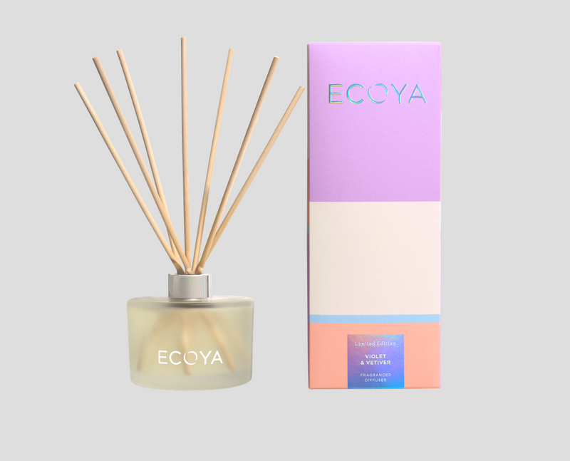 ECOYA Violet & Vetiver Fragranced Diffuser Spring Limited Edition