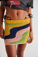Mila Crochet Mini Skirt ~ Free People