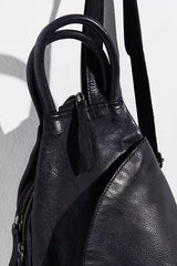 Soho Convertible Sling Bag - Black