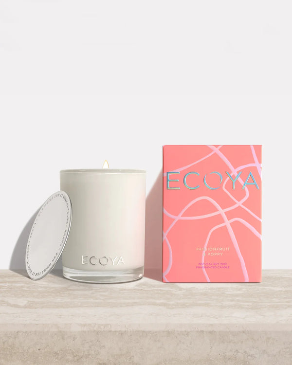 ECOYA Limited Edition: Passionfruit & Poppy Madison Candle